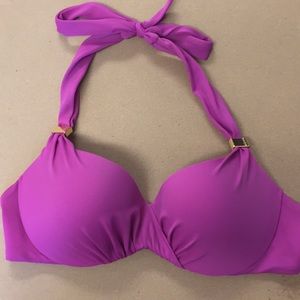 Victoria Secrets Magenta Push up bikini top